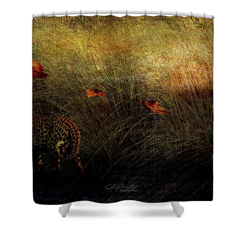 Endangered Shower Curtain featuring the digital art Endangered II by Chris Armytage