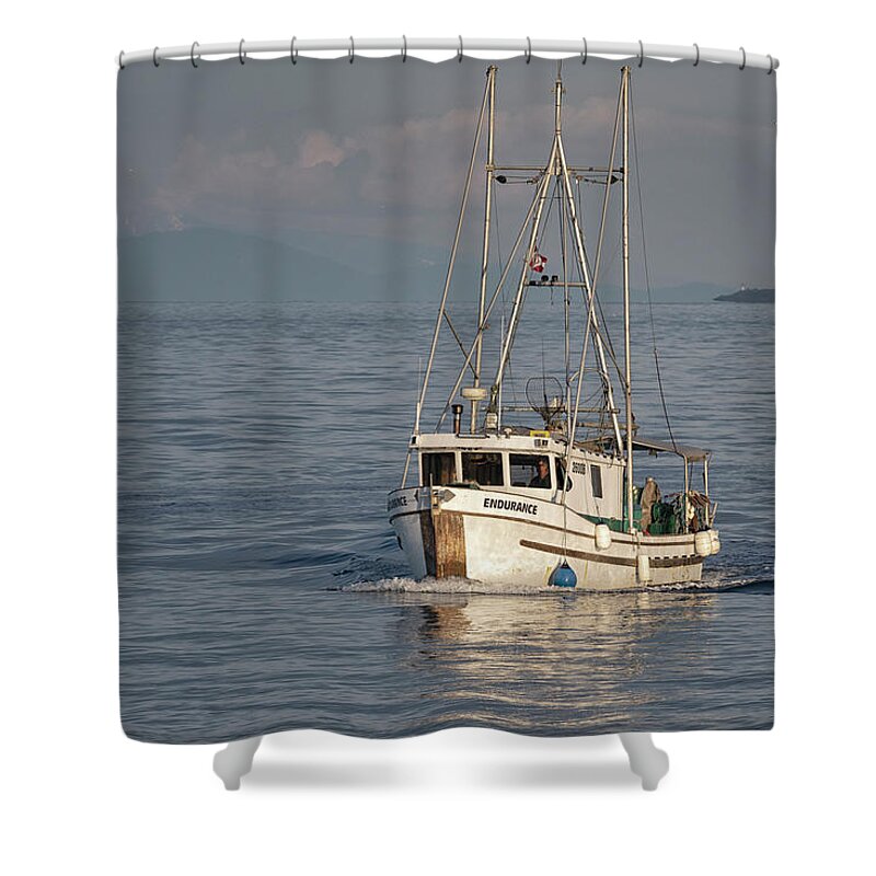 Endurance Shower Curtain featuring the photograph Endurance by Randy Hall