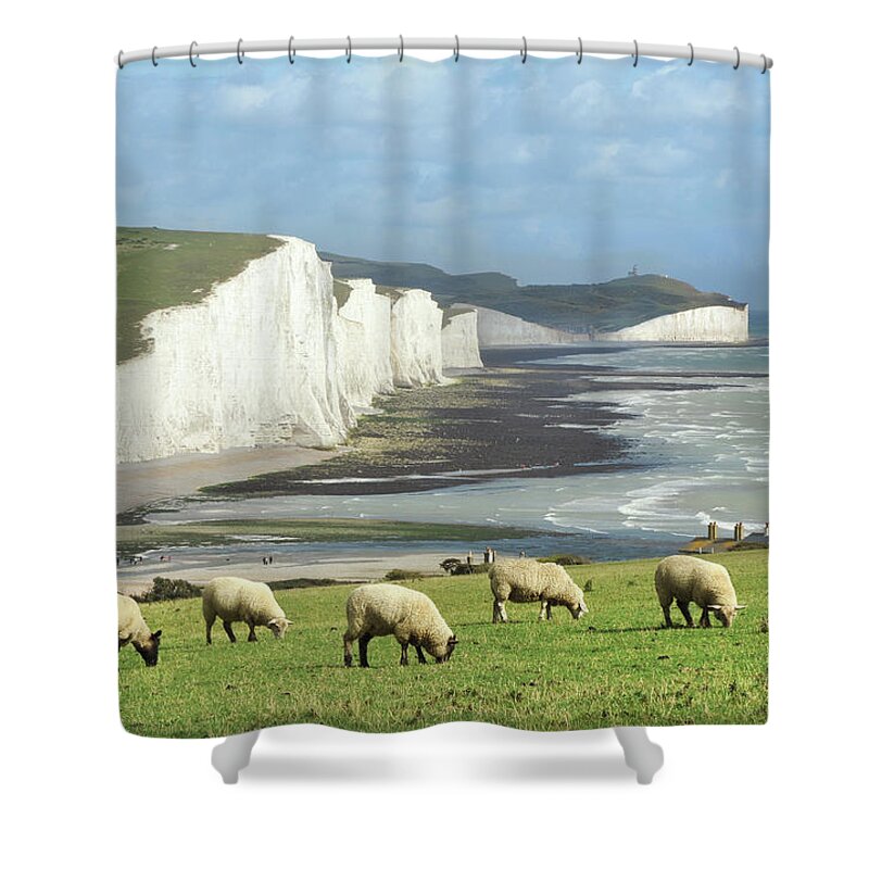 Grass Shower Curtain featuring the photograph English Idyll by Oversnap