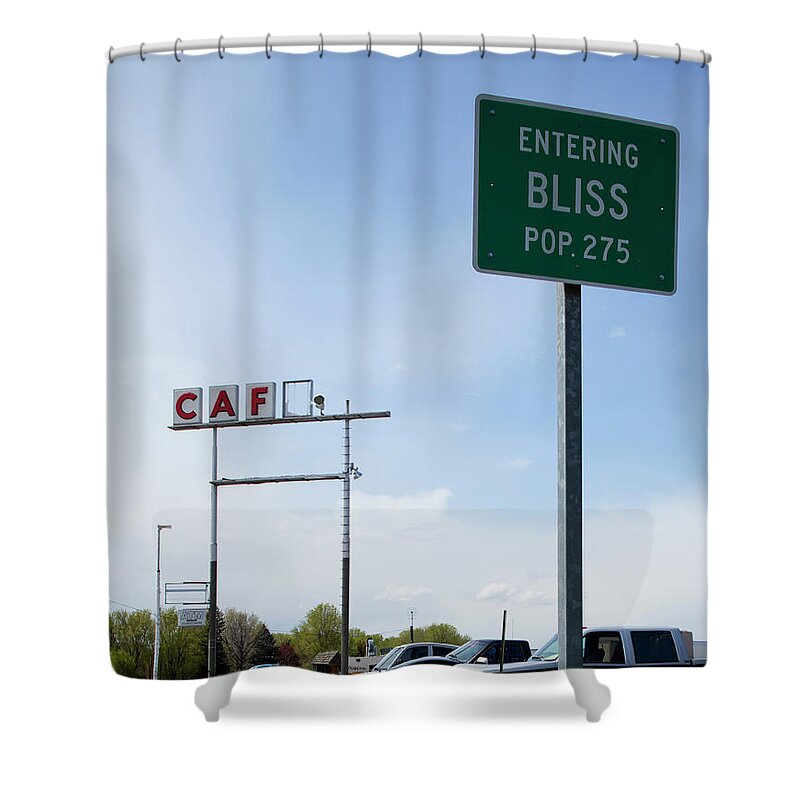 Tranquility Shower Curtain featuring the photograph Entering Bliss, Idaho by Paul Souders