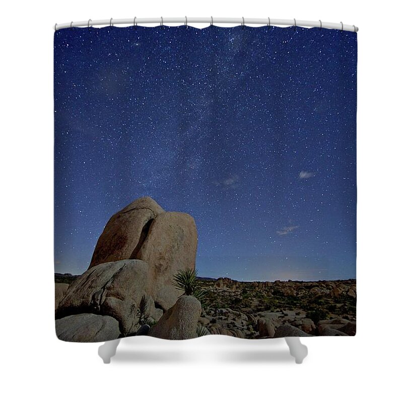 Clear Sky Shower Curtain featuring the photograph Existence by Eric Lo