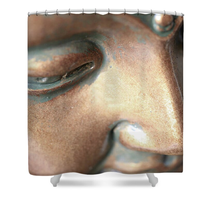 Expertise Shower Curtain featuring the photograph Face by Menonsstocks