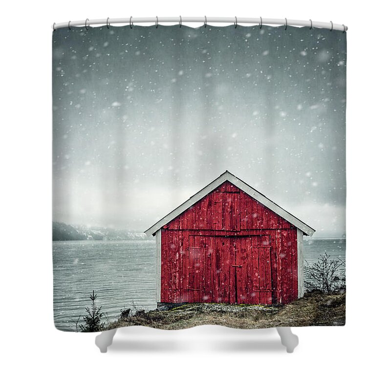 Kremsdorf Shower Curtain featuring the photograph Fade To Grey by Evelina Kremsdorf