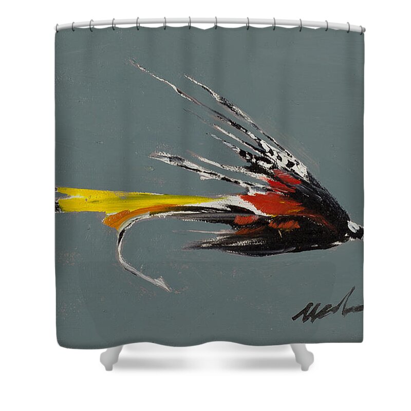 Fly fishing Shower Curtain