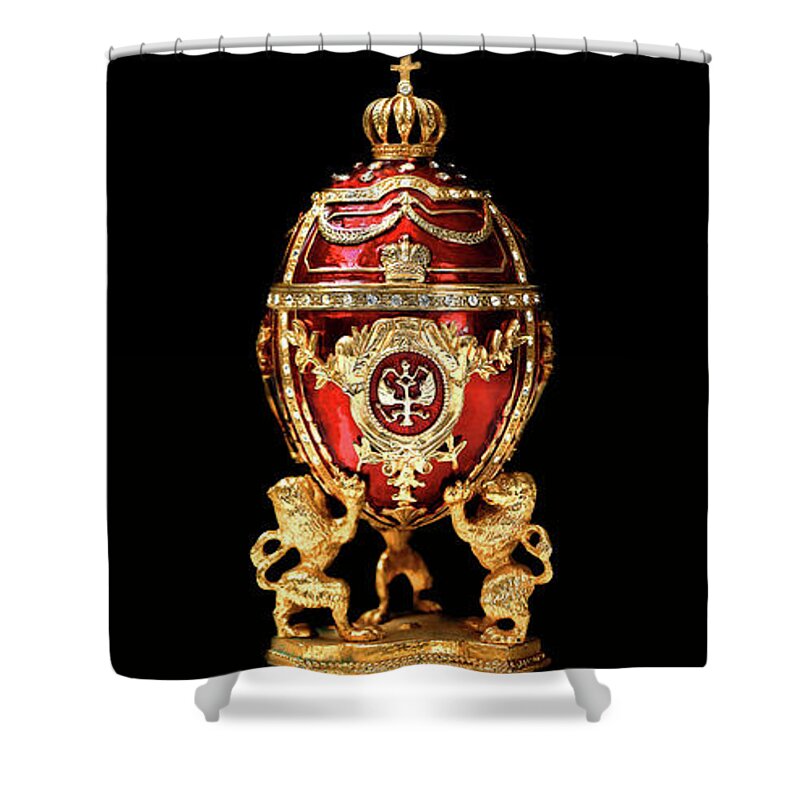 Faberge Egg Shower Curtain featuring the photograph Fragility by Iryna Goodall