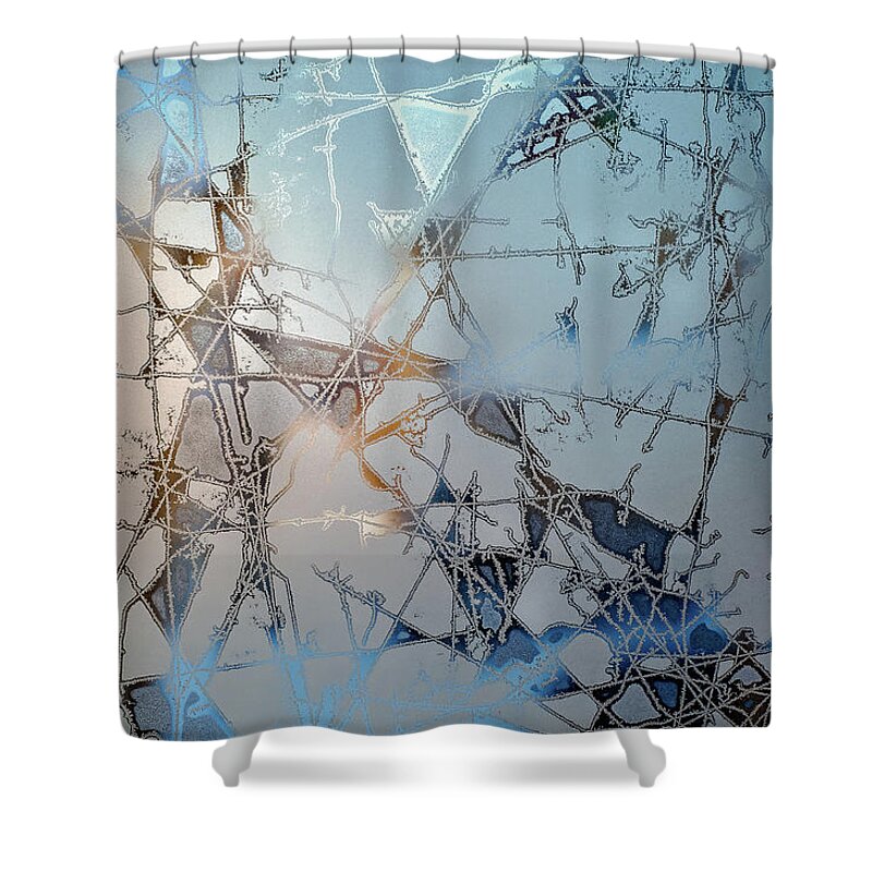 Ice Shower Curtain featuring the photograph Frozen City of Ice by Scott Norris