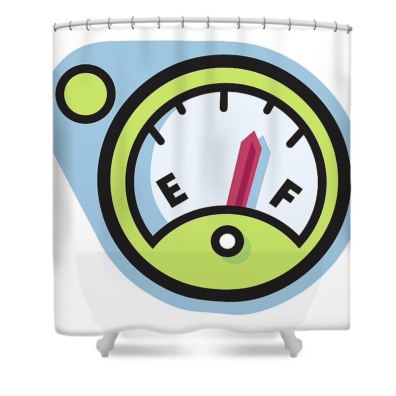 Fuel Tank Shower Curtains