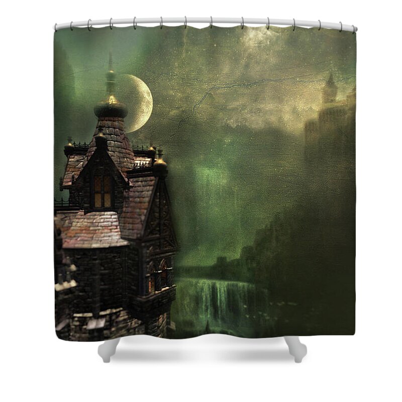  Shower Curtain featuring the photograph Gate of Oria by Cybele Moon