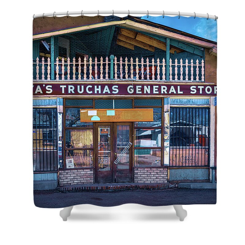 Abandon Shower Curtain featuring the photograph General Store by Robert FERD Frank
