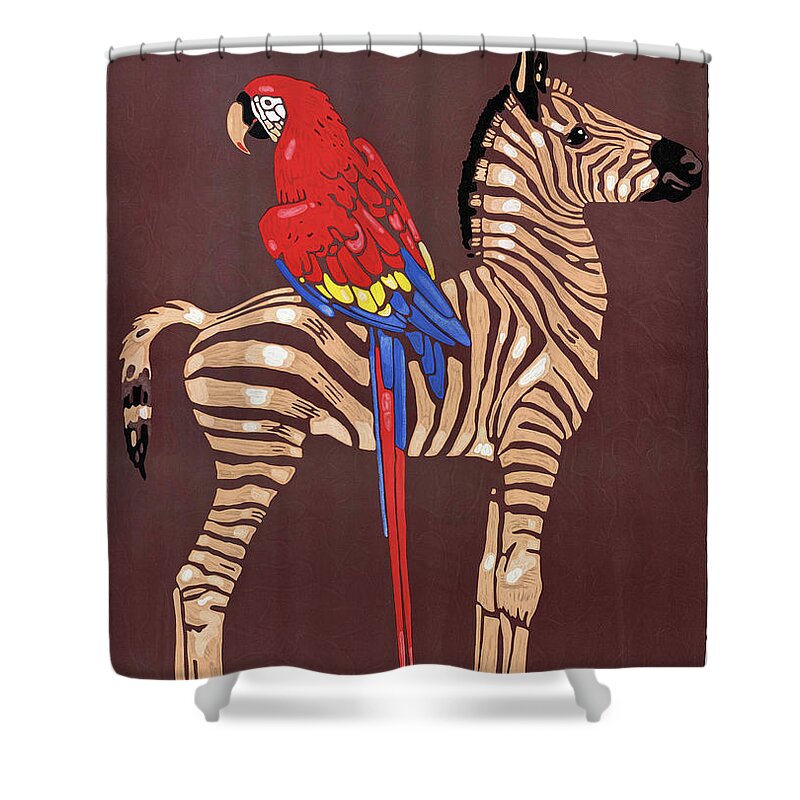 Zoological Park Shower Curtains