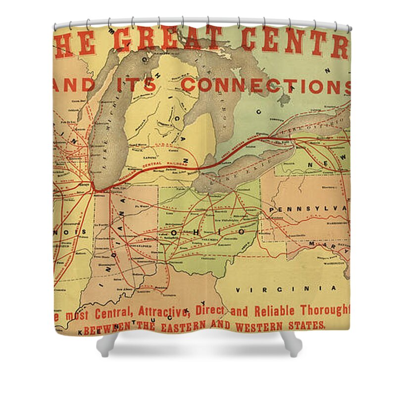 Great Central Railway Shower Curtains