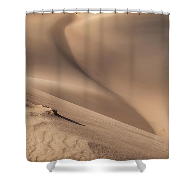 National Park Shower Curtain featuring the photograph Great Sand Dunes National Park by Brenda Jacobs