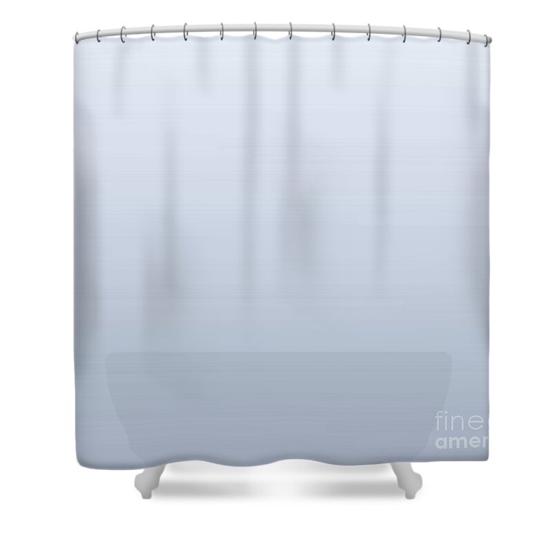 Blu Shower Curtain featuring the painting Grey Square by Archangelus Gallery