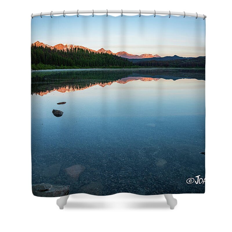 Blue Shower Curtain featuring the photograph Grizzly Sunrise by Joan Wallner