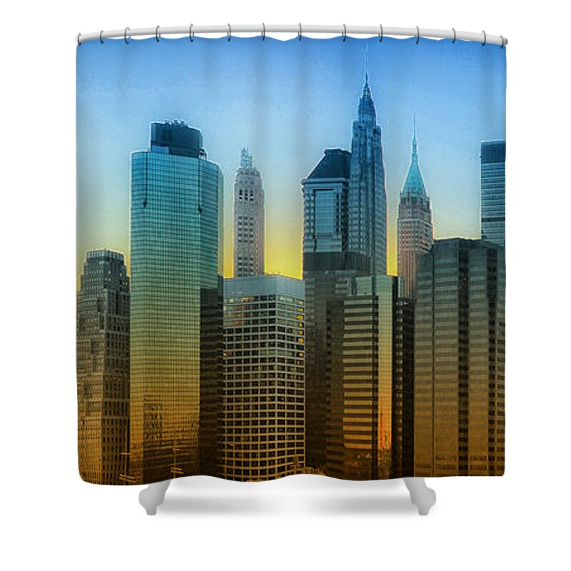 Panoramic Shower Curtain featuring the photograph Happy 4th Of July by ©jesuscm