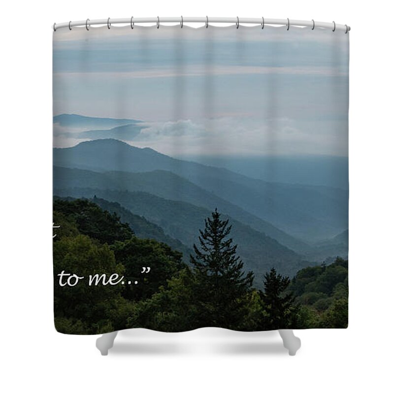 Rocky Top Shower Curtain featuring the photograph Home, Sweet Home by Marcy Wielfaert