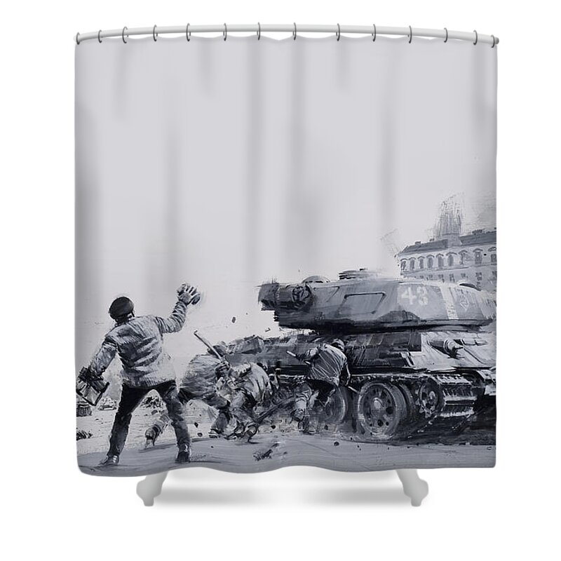 Back To The 50s Shower Curtains
