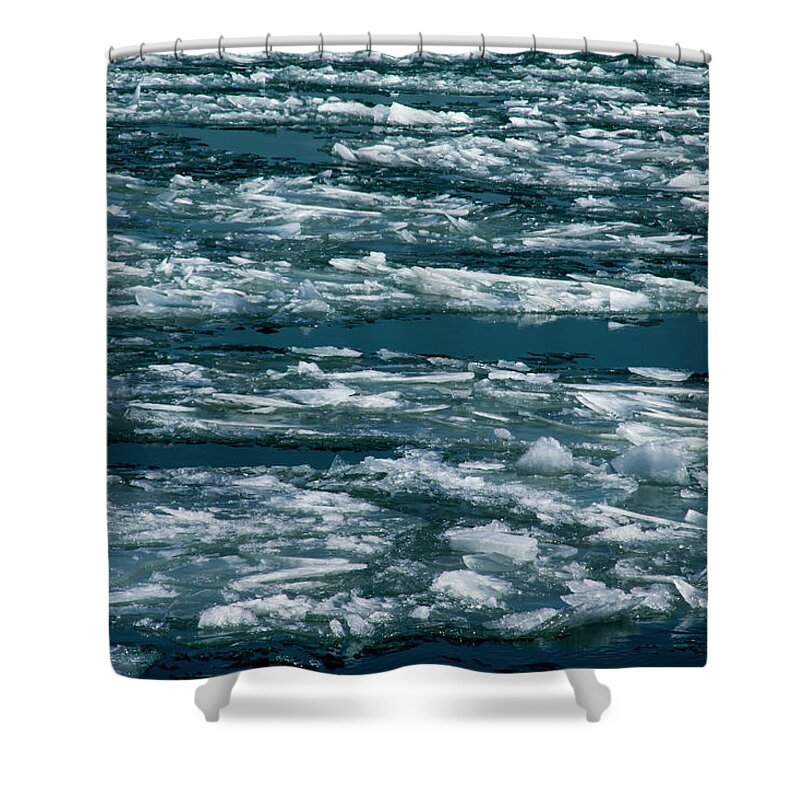 Ice Shower Curtain featuring the photograph Ice cold by Stuart Manning