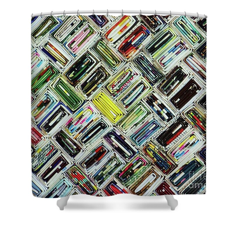 Abstract Shower Curtain featuring the photograph In The Fold Too by Julie Rauscher
