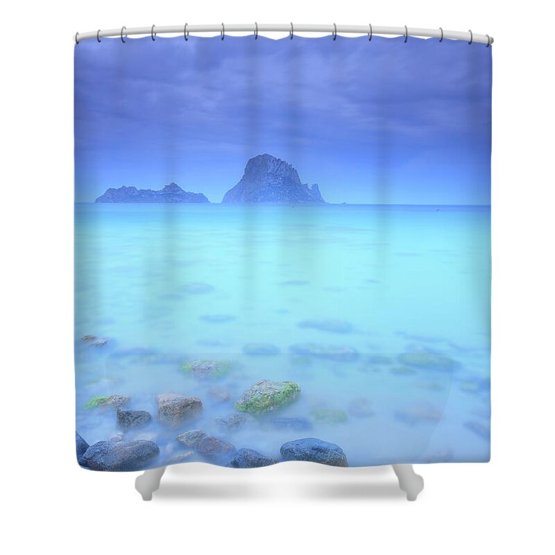 Scenics Shower Curtain featuring the photograph Island by Oscar Gonzalez