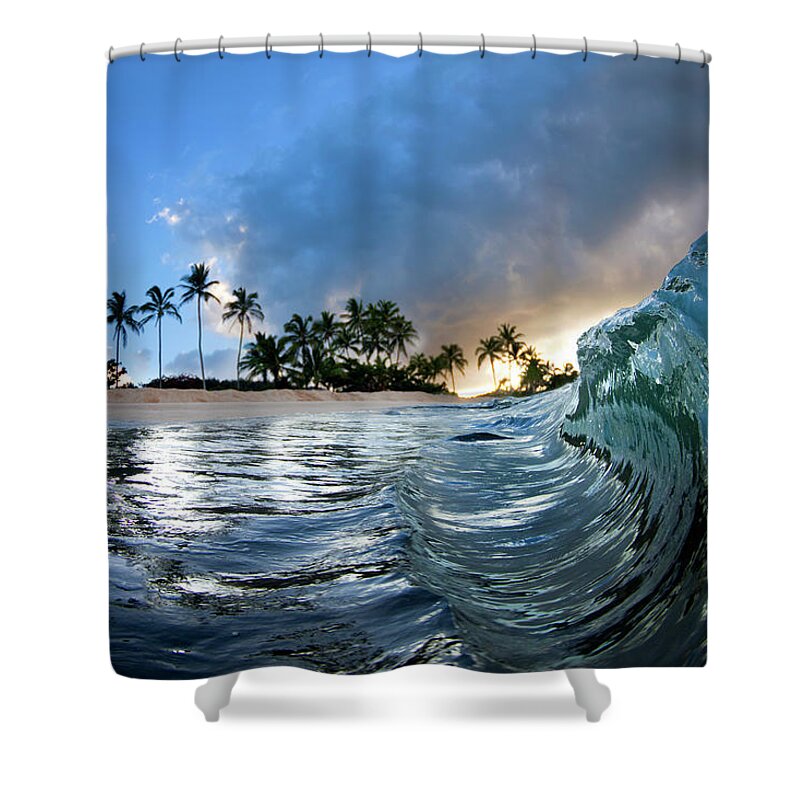 Sunrise Shower Curtain featuring the photograph Jade Bowl by Sean Davey