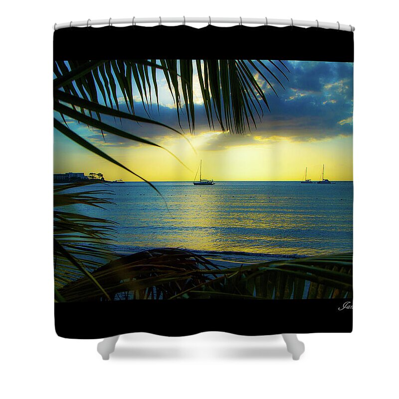  Shower Curtain featuring the photograph Jamaica IMG 5816 by Jana Rosenkranz