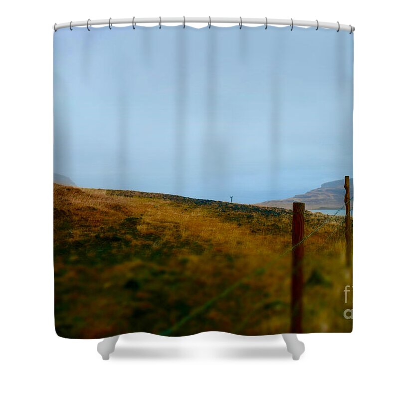 Kirkjufell Shower Curtain featuring the photograph Kirkjufell Plains by Debra Banks