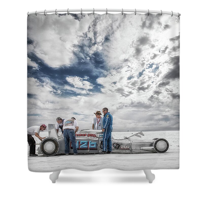 Kraut Brothers Shower Curtain featuring the photograph Kraut Brothers by Keith Berr