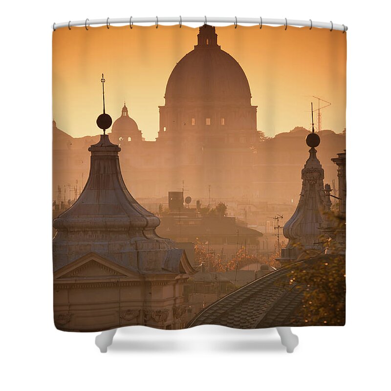 Tranquility Shower Curtain featuring the photograph La Grande Bellezza by Graziano