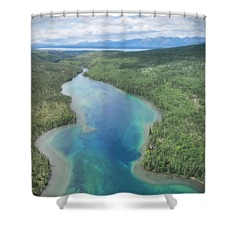 National Park Shower Curtain featuring the photograph Lake Clark National Park by Steven Keys