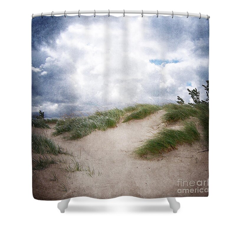 Holland Shower Curtain featuring the photograph Lake Michigan Sand Dunes by Phil Perkins