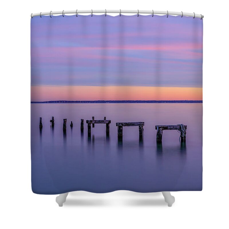 Posts Shower Curtain featuring the photograph Left Behind by Rob Davies