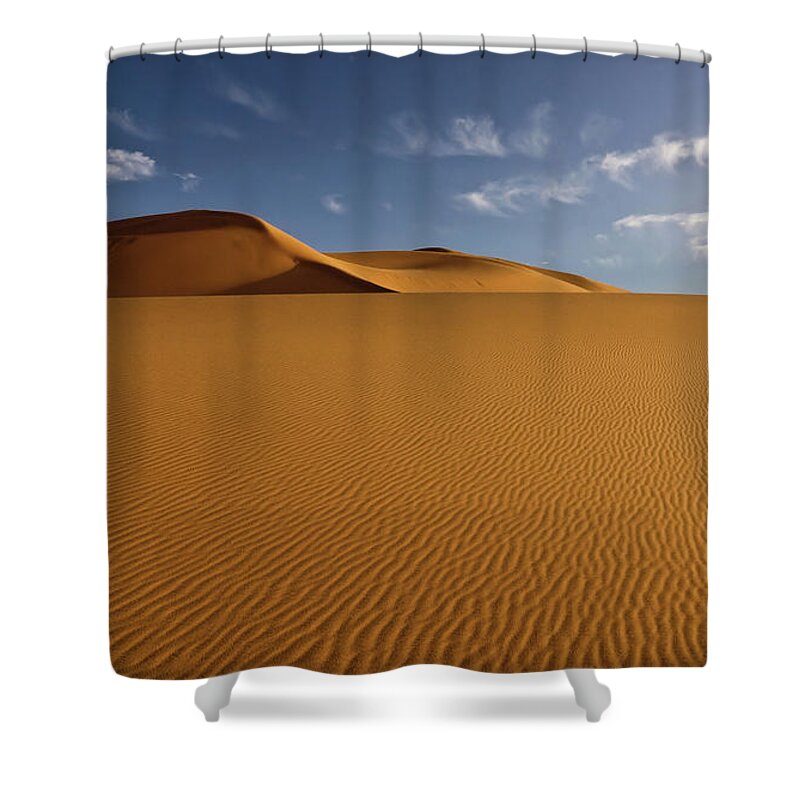 Scenics Shower Curtain featuring the photograph Libya Sand Dune by Cinoby