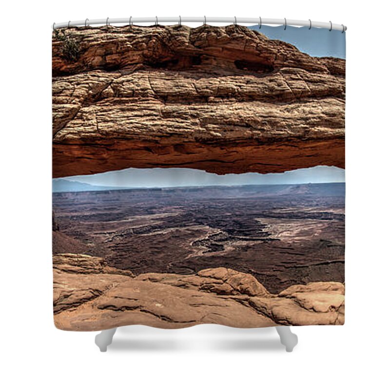 Mesa Arch Shower Curtain featuring the photograph Mesa Arch by Dimitry Papkov