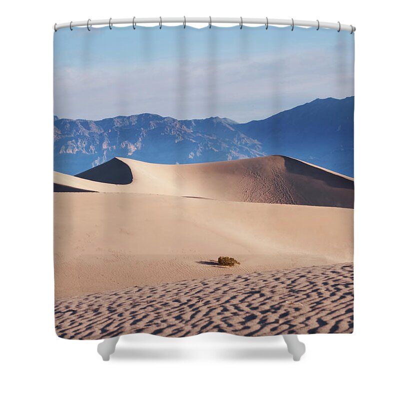Tranquility Shower Curtain featuring the photograph Mesquite Dunes by John B. Mueller Photography