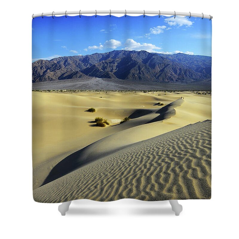 Scenics Shower Curtain featuring the photograph Mesquite Flat Sand Dunes by Ignacio Palacios