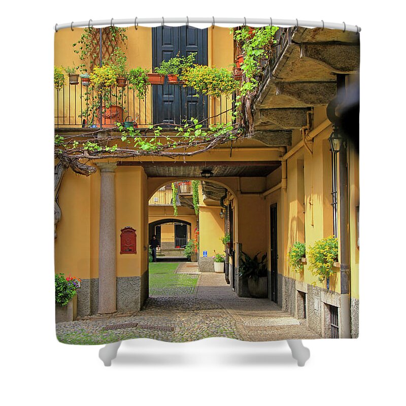 Milan Shower Curtain featuring the photograph Milan, Italy by Richard Krebs