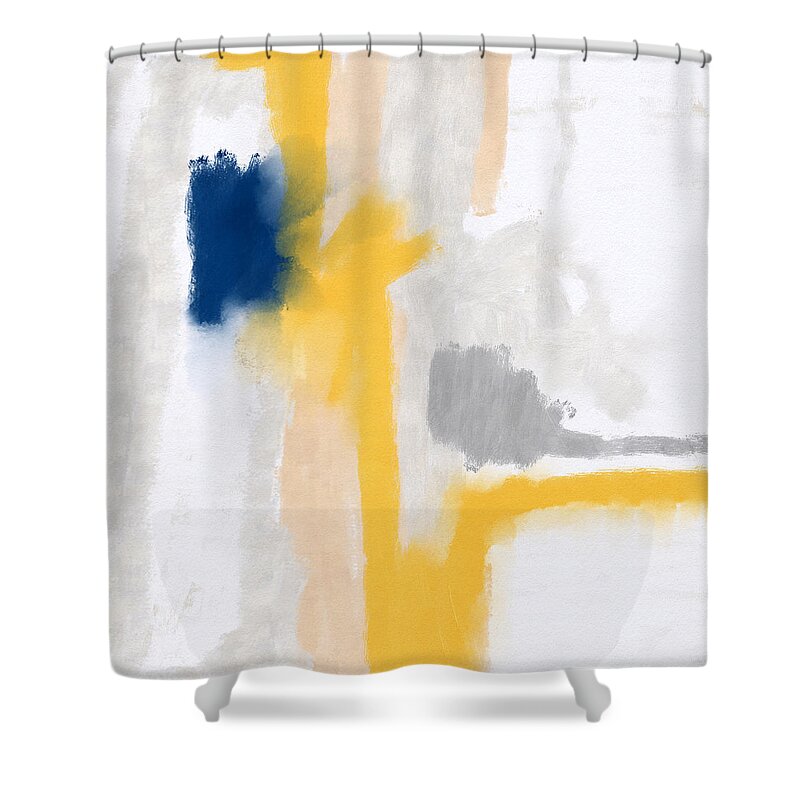 Abstract Shower Curtain featuring the photograph Morning 1- Art by Linda Woods by Linda Woods
