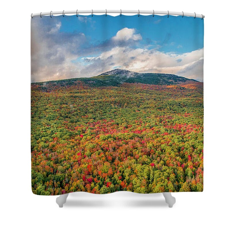 Mountain Shower Curtain featuring the photograph Mountain of My Youth by Veterans Aerial Media LLC