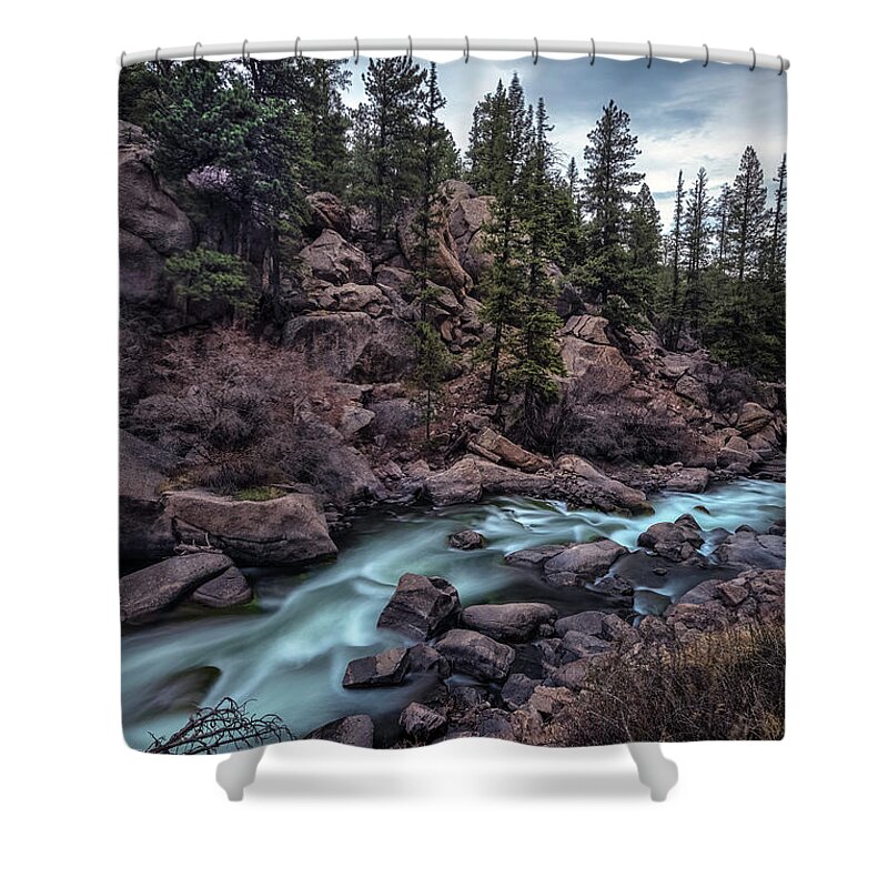 Colorado Shower Curtain featuring the photograph Mountain Purity by Robert Fawcett