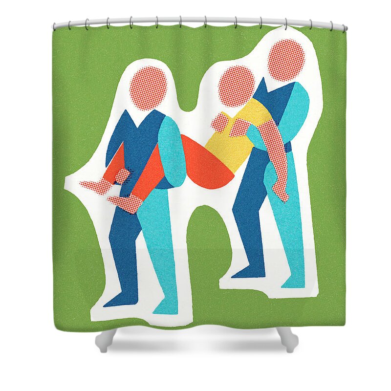 Color Therapy Shower Curtains