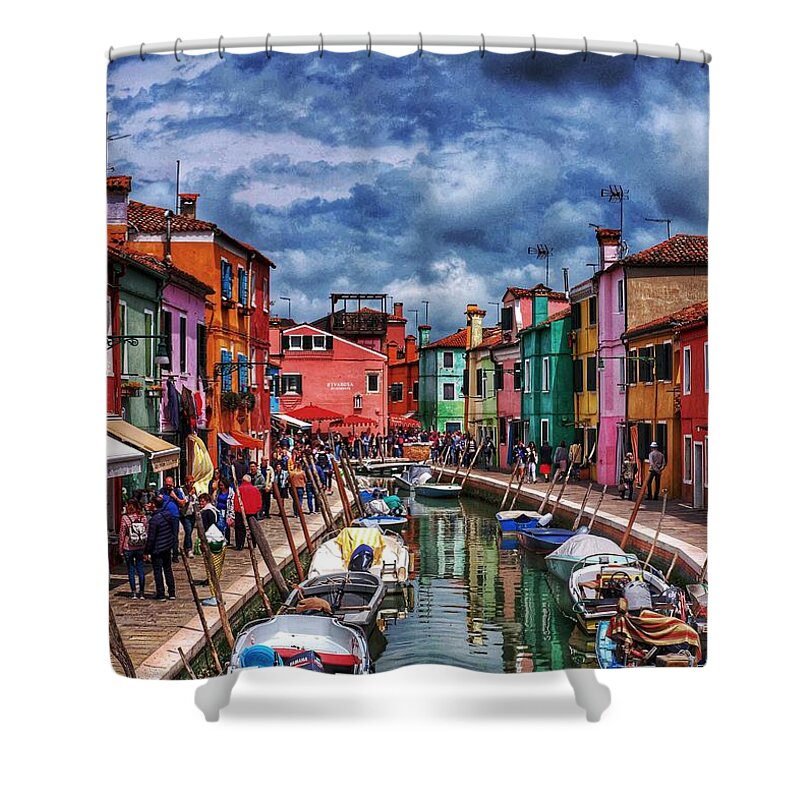  Shower Curtain featuring the photograph Murano by Al Harden
