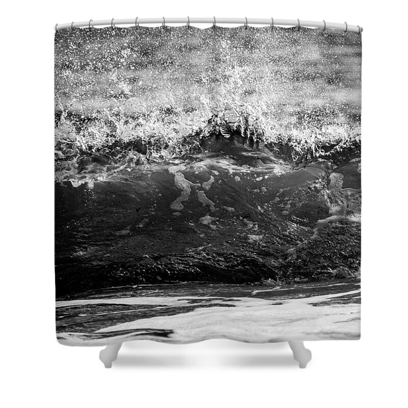 Wave Shower Curtain featuring the photograph Napa Tree Point Wave Part One by Linda Bonaccorsi