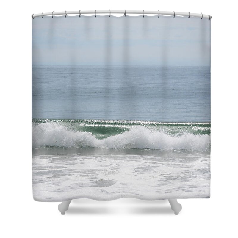 Bling Shower Curtain featuring the photograph Napatree Bling by Linda Bonaccorsi
