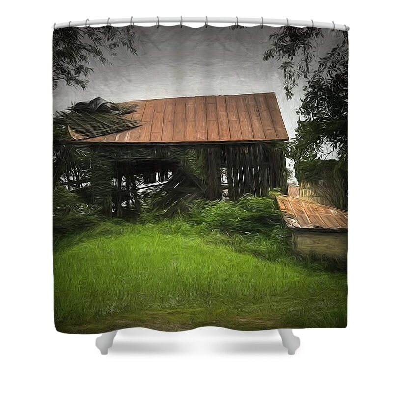  Shower Curtain featuring the photograph Nature Prevails by Jack Wilson