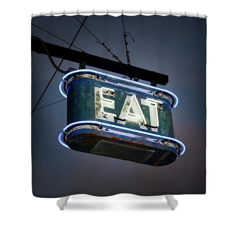 Western Script Shower Curtains