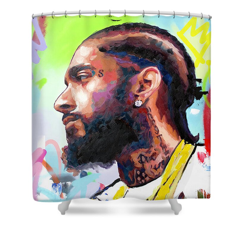 Nipsey Hussle Shower Curtains