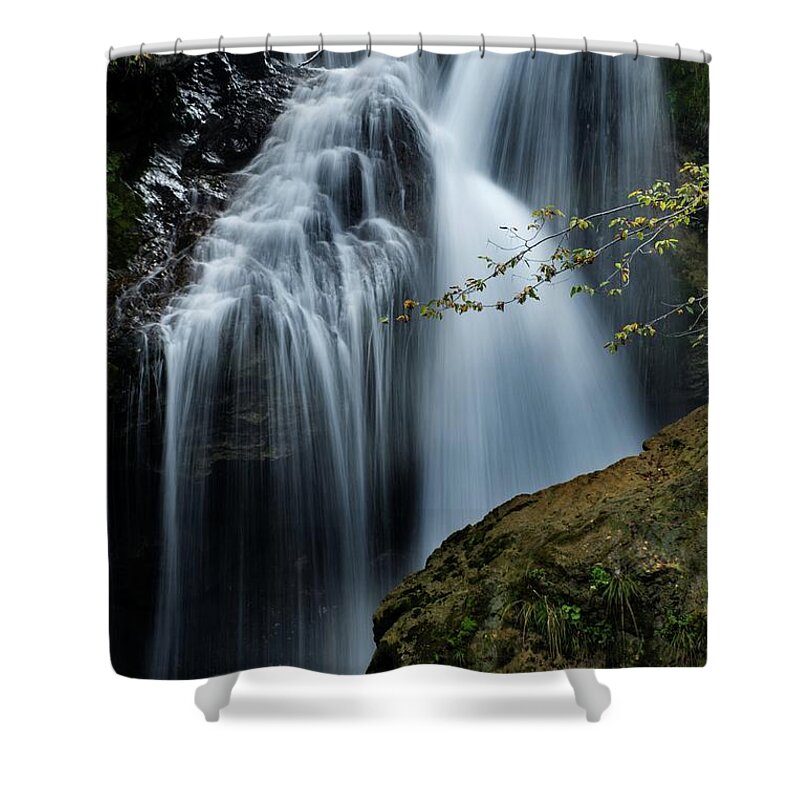 Slovenia Shower Curtain featuring the photograph Noisy Falls by Robert Grac