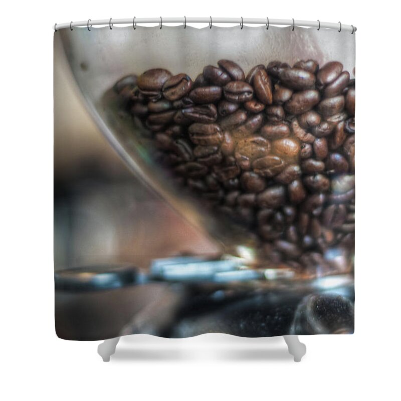 Coffee Maker Shower Curtain featuring the photograph Nothing Beats A Fresh Cup Of Coffee In by Art At Its Best!