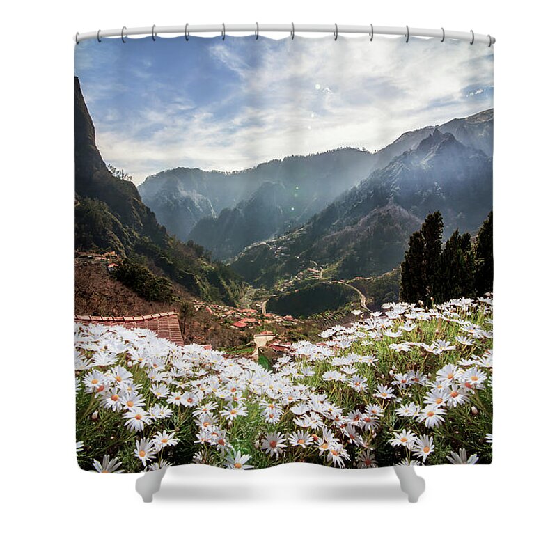 Tranquility Shower Curtain featuring the photograph Nuns Valley, Curral Das Freiras by Joe Daniel Price